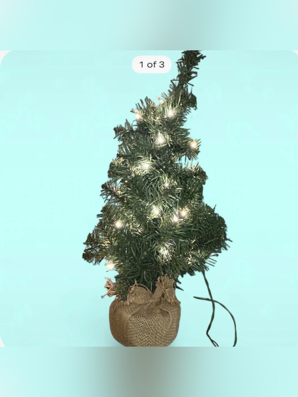 Small Christmas Tree W/ Lights